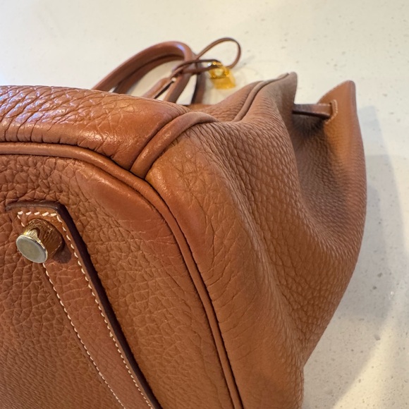 Hermes Birkin 35 Gold w Gold hardware 35 - Picture 15 of 17
